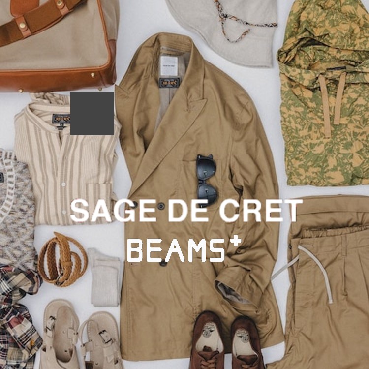 BEAMS MEN�i�r�[���X �����j�̃V���b�v�j���[�X�u�y�ʒ��z�qsage de cret�r × �qBEAMS PLUS�r���wJET SETTER�x�R���N�V�������o��B�v