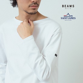 BEAMS MEN�i�r�[���X �����j�̃V���b�v�j���[�X�u�y1�����ł��T�}�ɂȂ�z��SAINT JAMES���̃{�[�g�l�b�NT�V���c���̔��X�^�[�g�I�v