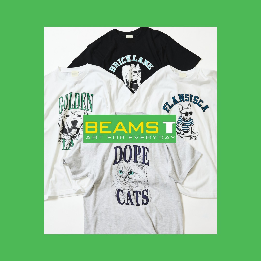 BEAMS MEN�i�r�[���X �����j�̃V���b�v�j���[�X�u�yBEAMS T�z�C�`�I�VT�V���c���W�I�v