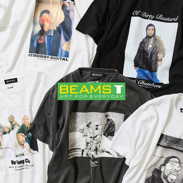 BEAMS MEN�i�r�[���X �����j�̃V���b�v�j���[�X�u�yWu-Tang Clan�z�o���K�[T�V���c�o��I�v