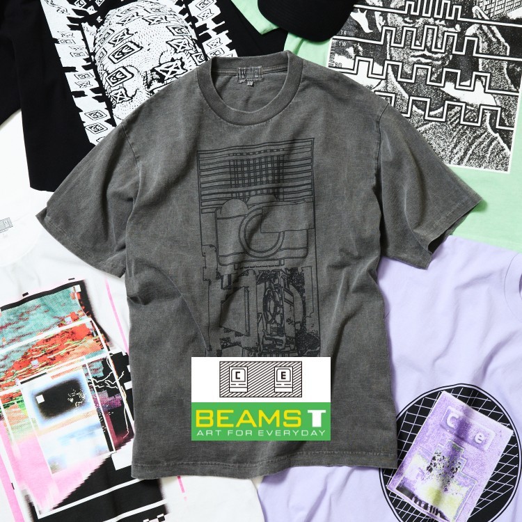 BEAMS MEN�i�r�[���X �����j�̃V���b�v�j���[�X�uC.E�̐V�삪�o��I�u�����h�Ȃ�ł͂̃O���b�t�B�N�����́I�v