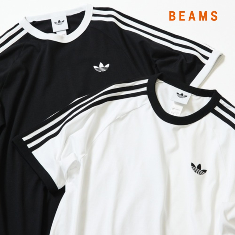 BEAMS MEN�i�r�[���X �����j�̃V���b�v�j���[�X�u�ꖇ�Œ��f����B�A�C�R�j�b�N���X�|�[�e�B�ȃX���[�X�g���C�v�XT�V���c�B�v