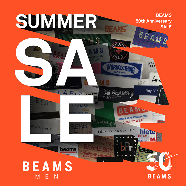 BEAMS MEN�i�r�[���X �����j�̃V���b�v�j���[�X�u�y�ő�70%�I�t�zBEAMS�ẴZ�[�����{���X�^�[�g�I�v