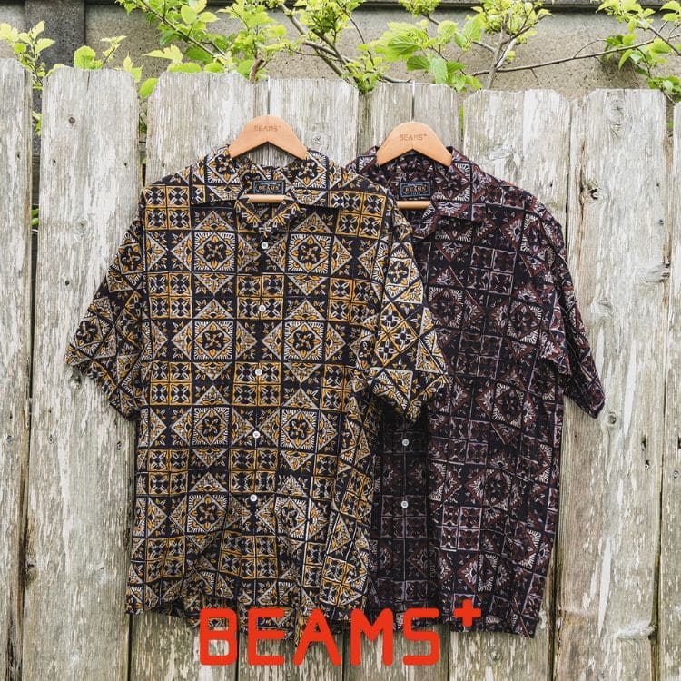BEAMS MEN�i�r�[���X �����j�̃V���b�v�j���[�X�u�C���h�̓`���Z�@�u�u���b�N�v�����g�v��p�����y�₩�ȃV���c�������ȉ��i�Ɂv