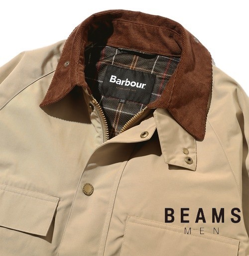 BEAMS MEN�i�r�[���X �����j�̃V���b�v�j���[�X�u�qBarbour�r�H���ɂ��g���郉�C�g�A�E�^�[���Z�[���v���C�X�I�v