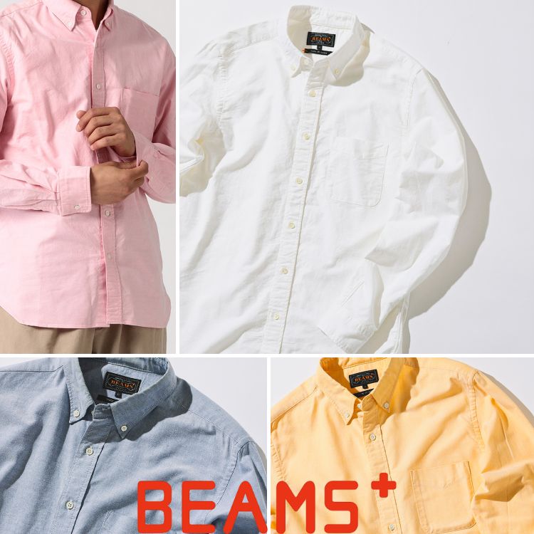 BEAMS MEN�i�r�[���X �����j�̃V���b�v�j���[�X�u�qBEAMS PLUS�r���\�����Ԃ̓��{���I�b�N�X�t�H�[�h�{�^���_�E���V���c���Җ]�̒ǉ����ׁB�v