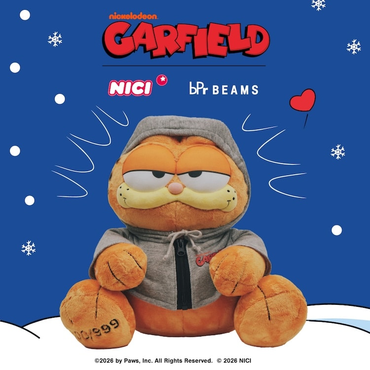 BEAMS MEN�i�r�[���X �����j�̃V���b�v�j���[�X�u�yBEAMS50���N���ʊ��z�qNICI�r×�qbPr BEAMS�rGarfield(TM) ���o��I�I�v
