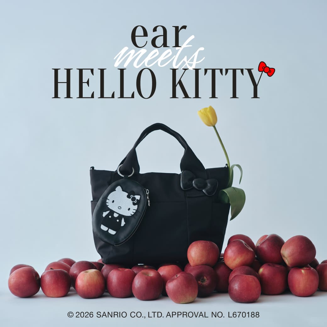 ear PAPILLONNER�i�C�A �p�s���l�j�̃V���b�v�j���[�X�uHELLO KITTY×ear PAPILLONNER�R���{�A�C�e�����o��I�v