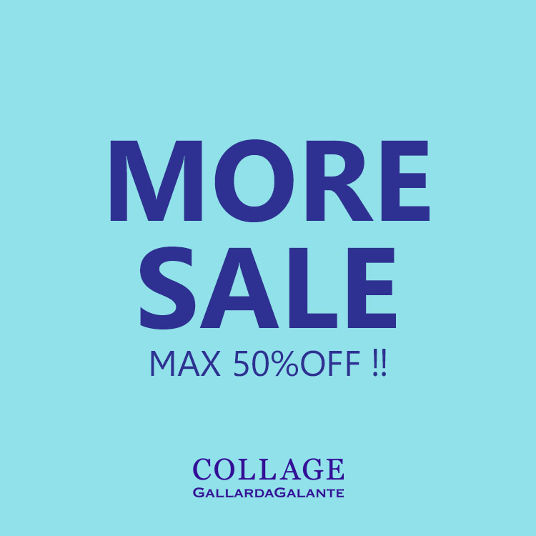COLLAGE GALLARDAGALANTE�i�R���[�W���@�K�������_�K�����e�j�̃V���b�v�j���[�X�u�sMORE SALE�tMAX50��OFF�I�Z�[���A�C�e�����Ēl�������Z�[���A�C�e���ǉ��I�v
