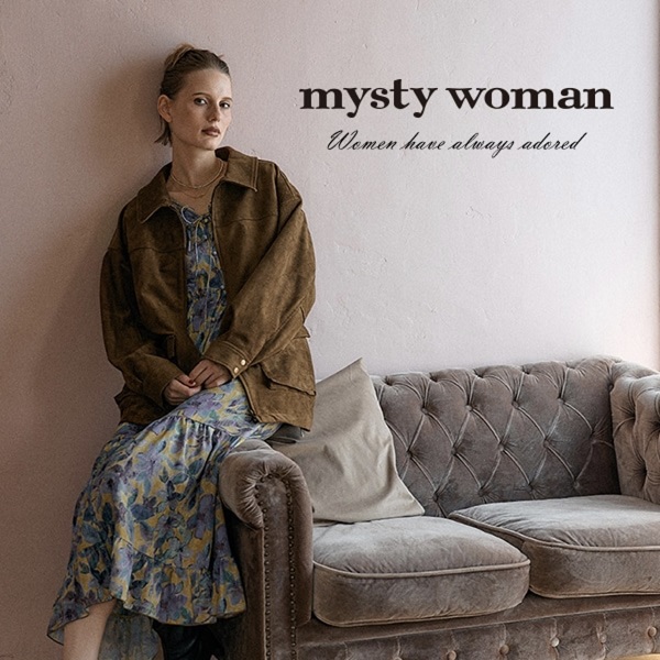 mysty womani~XeB E[}j̃Vbvj[Xu2025 Autumn Winter LOOKv
