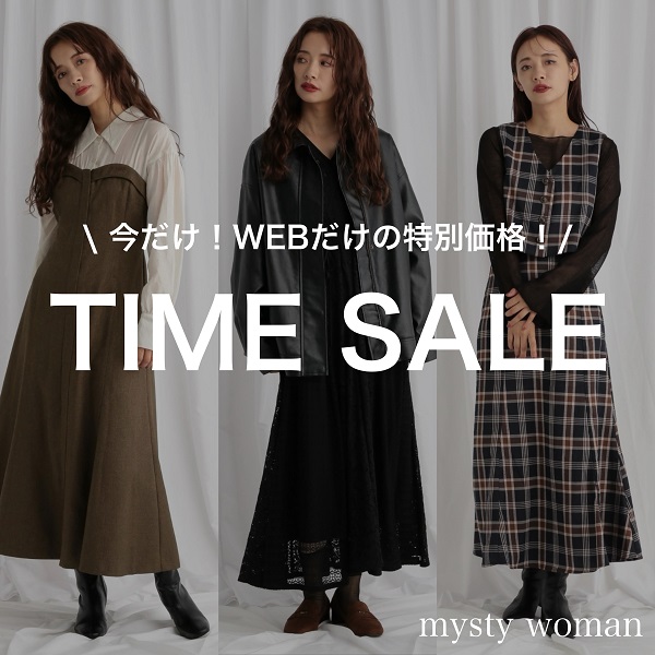 mysty womani~XeB E[}j̃Vbvj[XuԌTIME SALEI v