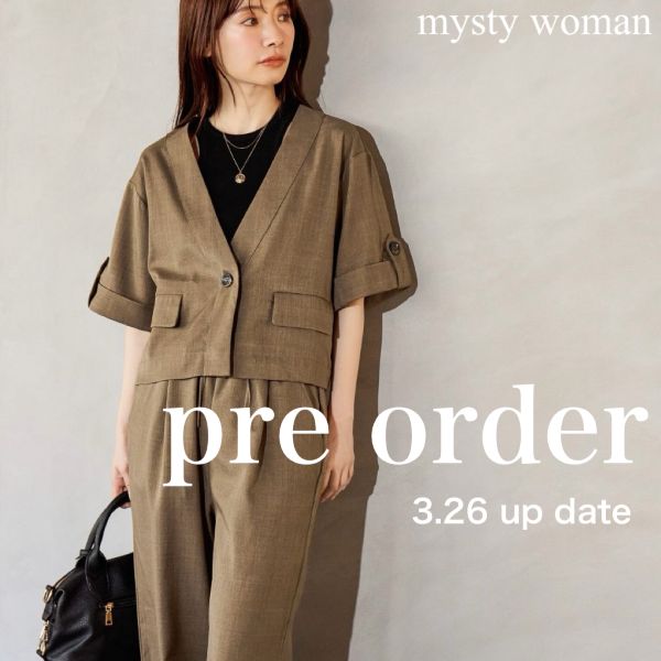 mysty woman�i�~�X�e�B �E�[�}���j�̃V���b�v�j���[�X�u�ymysty woman�zPRE ORDER�v