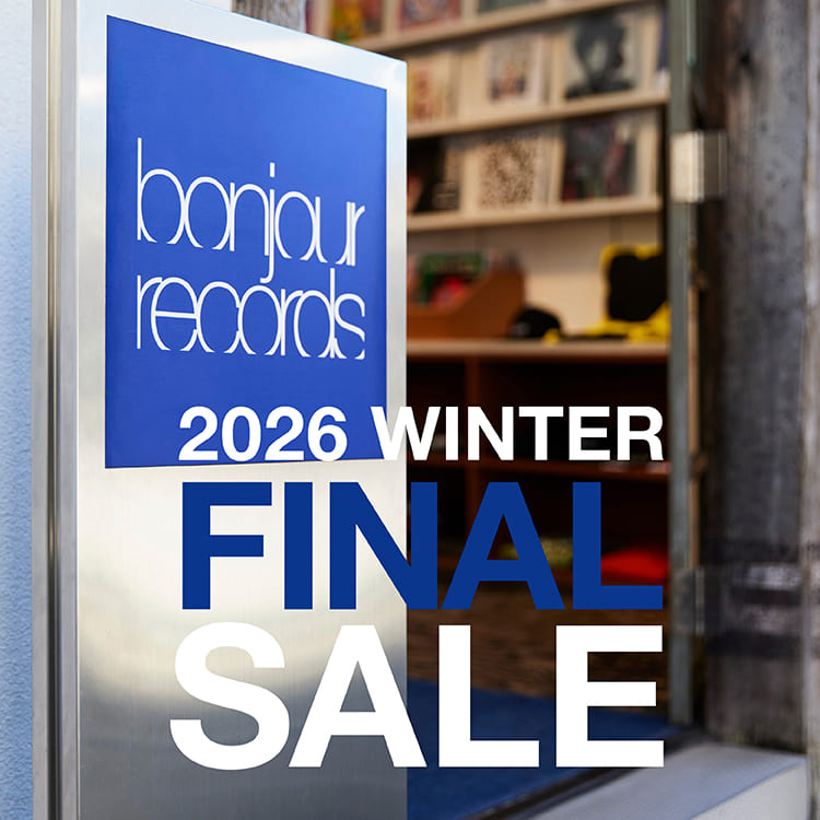 bonjour records�i�{���W���[�����R�[�h�j�̃V���b�v�j���[�X�u�yFINAL SALE�z bonjour records �v