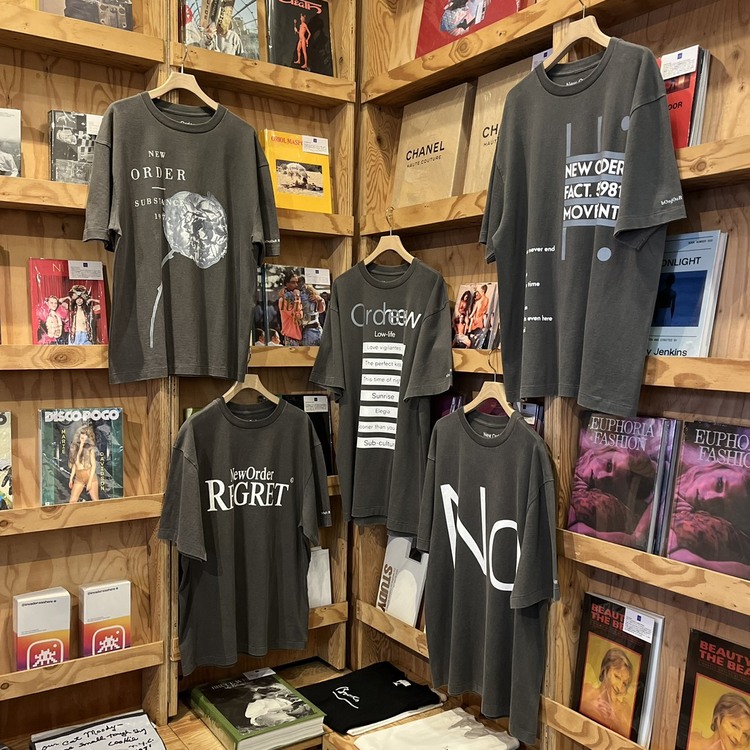 bonjour records�i�{���W���[�����R�[�h�j�̃V���b�v�j���[�X�u�y�ē��ח\���t���zNew Order Official T-shirt�v