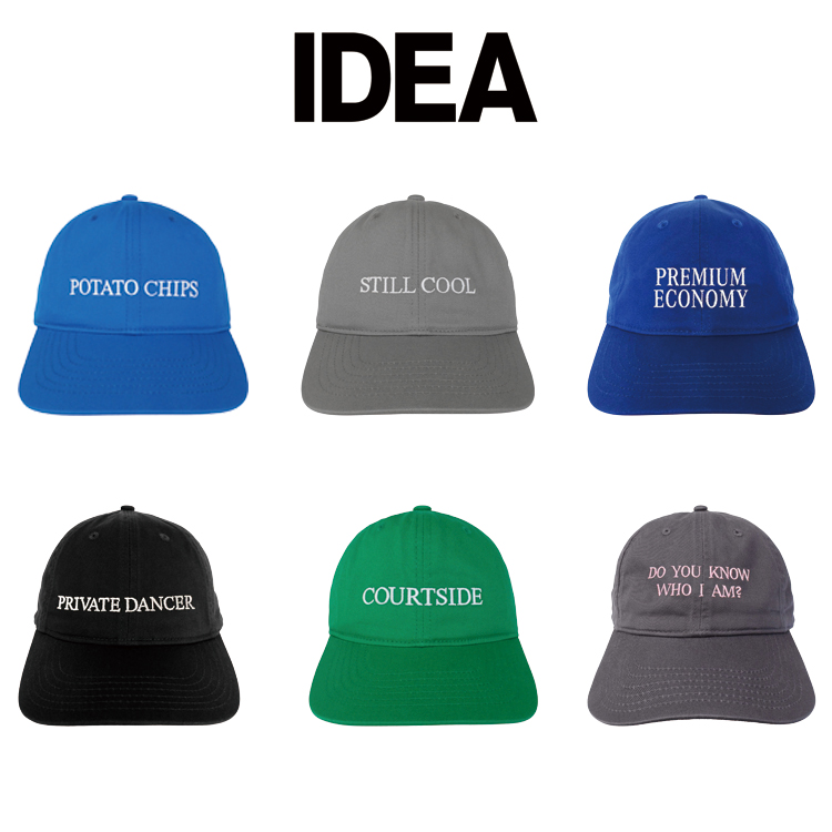 IDEA/アイデア DO YOU KNOW WHO I AM? HAT（キャップ）｜IDEA BOOKS