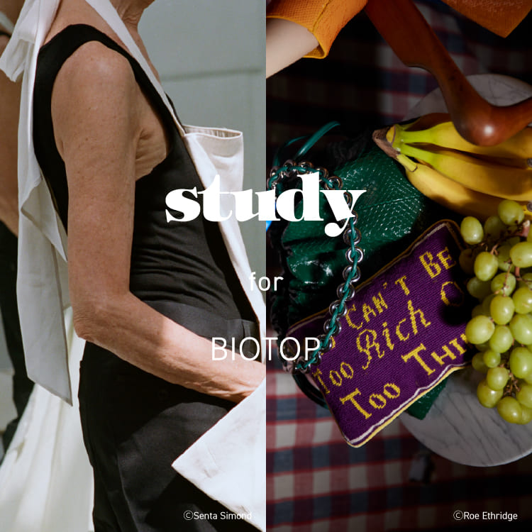 bonjour records�i�{���W���[�����R�[�h�j�̃V���b�v�j���[�X�u�ySTUDY for BIOTOP�z Photo T-shirts 26SS�v