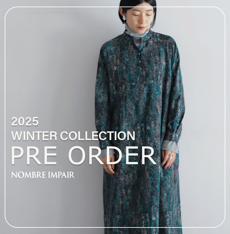 NOMBRE IMPAIRimu Ay[j̃Vbvj[Xuy\z2025 AW COLLECTION PRE ORDERbNOMBRE IMPAIRv