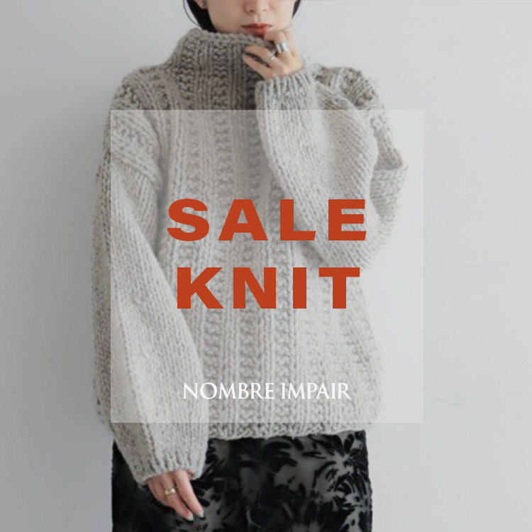 NOMBRE IMPAIR�i�m���u�� �A���y�[���j�̃V���b�v�j���[�X�u�ySALE�z�c��킸���I���������j�b�g���s�b�N�A�b�v�v