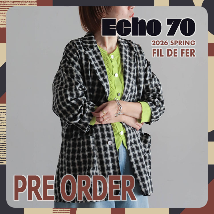 NOMBRE IMPAIR�i�m���u�� �A���y�[���j�̃V���b�v�j���[�X�u�y�\��zFIL DE FER '26 Spring Collection PRE ORDER�v