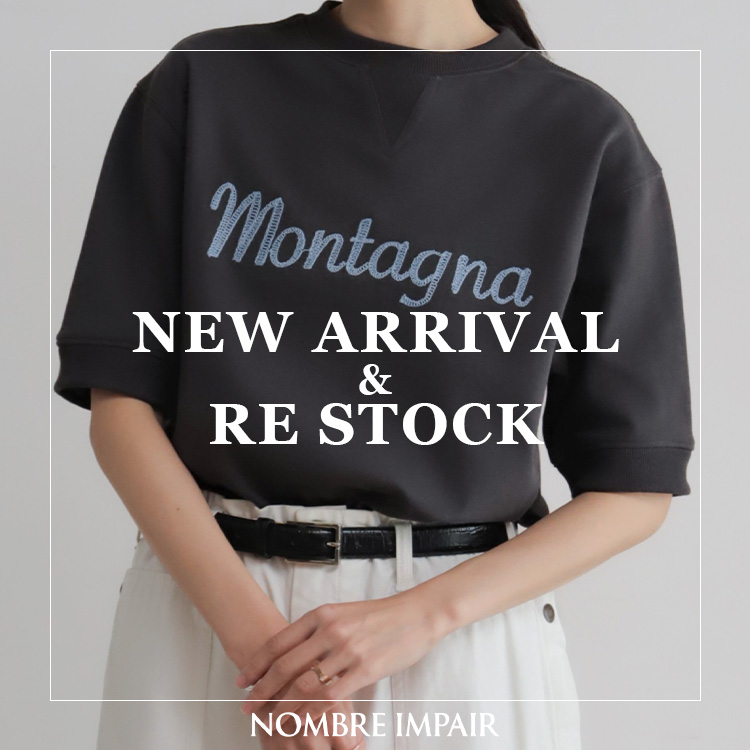 NOMBRE IMPAIR�i�m���u�� �A���y�[���j�̃V���b�v�j���[�X�u�yNEW IN�z���T�̐V�쁕�ē��ׁbNOMBRE IMPAIR�v