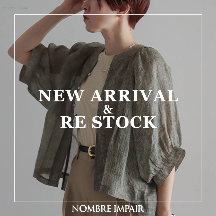 NOMBRE IMPAIR�i�m���u�� �A���y�[���j�̃V���b�v�j���[�X�u�yNEW IN�z���T�̐V�쁕�ē��ׁbNOMBRE IMPAIR�v