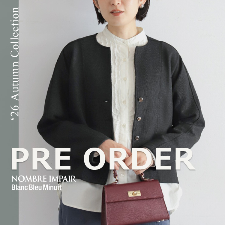 NOMBRE IMPAIR�i�m���u�� �A���y�[���j�̃V���b�v�j���[�X�u�y�\��z2026 Autumn Collection PRE ORDER�bNOMBRE IMPAIR�v