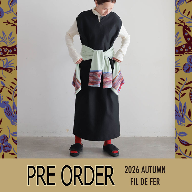 NOMBRE IMPAIR�i�m���u�� �A���y�[���j�̃V���b�v�j���[�X�u�y�\��zFIL DE FER '26 Autumn Collection PRE ORDER�v