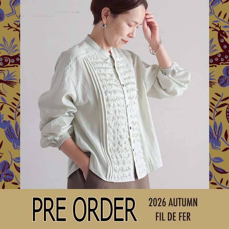 NOMBRE IMPAIR�i�m���u�� �A���y�[���j�̃V���b�v�j���[�X�u�y�\��zFIL DE FER '26 Autumn Collection PRE ORDER�v