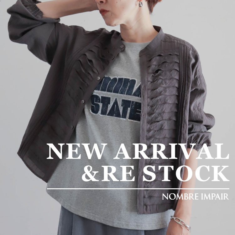 NOMBRE IMPAIR�i�m���u�� �A���y�[���j�̃V���b�v�j���[�X�u�yNEW IN�z���T�̐V�쁕�ē��ׁbNOMBRE IMPAIR�v