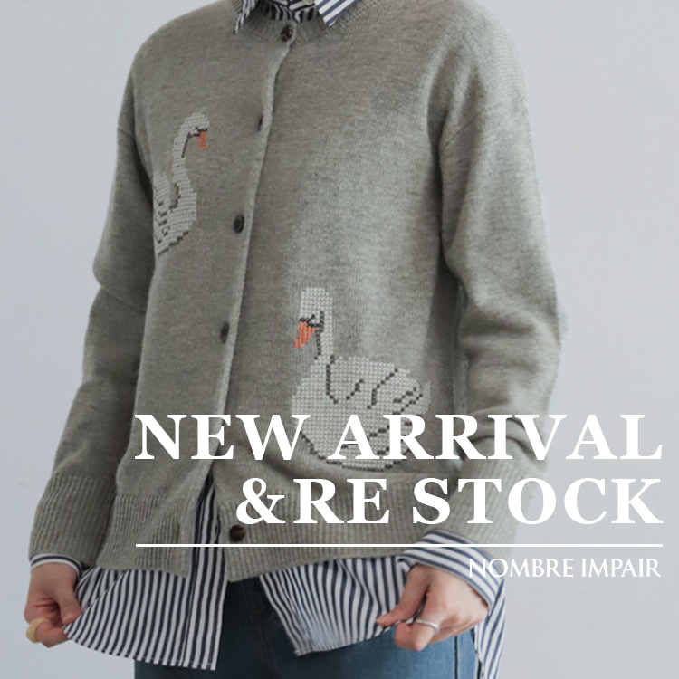 NOMBRE IMPAIR�i�m���u�� �A���y�[���j�̃V���b�v�j���[�X�u�yNEW IN�z���T�̐V�쁕�ē��ׁbNOMBRE IMPAIR�v