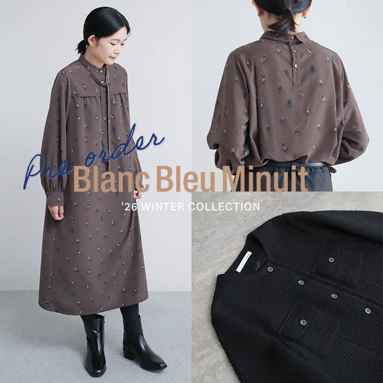NOMBRE IMPAIR�i�m���u�� �A���y�[���j�̃V���b�v�j���[�X�u�y�\��z2026 Winter Collection PRE ORDER�bBlanc Bleu Minuit�v