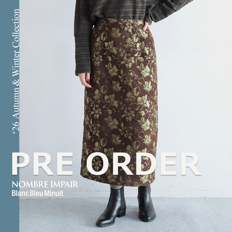 NOMBRE IMPAIR�i�m���u�� �A���y�[���j�̃V���b�v�j���[�X�u�y�\��z2026 Autumn & Winter Collection PRE ORDER�bNOMBRE IMPAIR�v