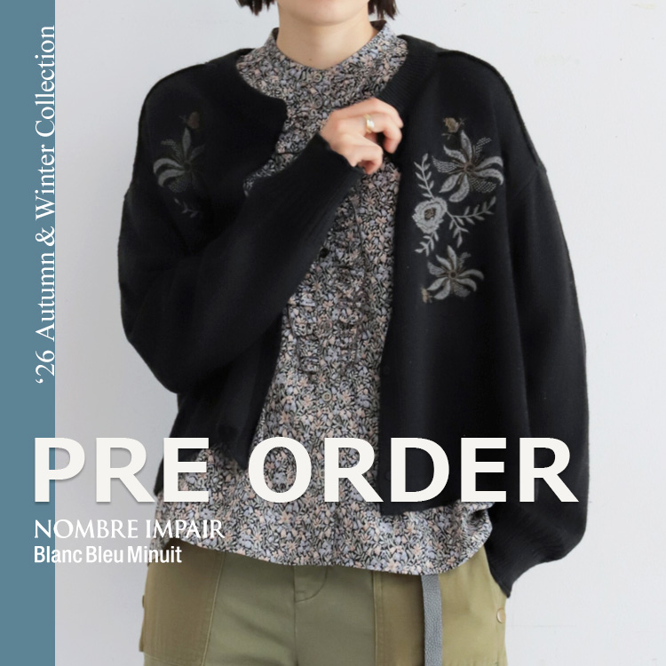 NOMBRE IMPAIR�i�m���u�� �A���y�[���j�̃V���b�v�j���[�X�u�y�\��z2026 Autumn & Winter Collection PRE ORDER�bNOMBRE IMPAIR�v