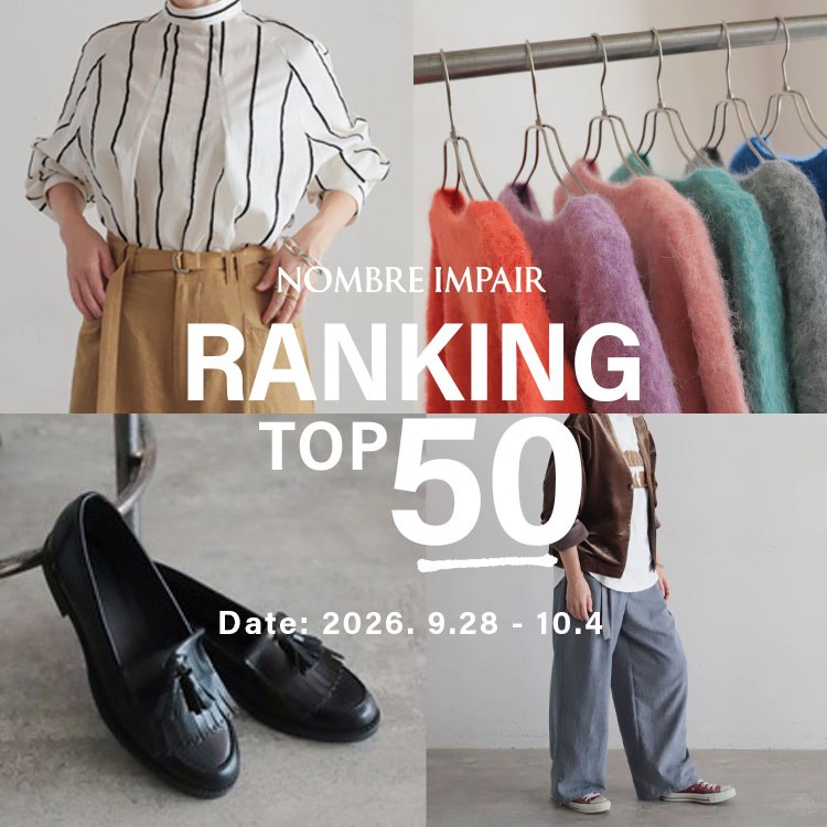 NOMBRE IMPAIR�i�m���u�� �A���y�[���j�̃V���b�v�j���[�X�u�yRANKING�z����؃����L���OTOP50�bNOMBRE IMPAIR�v
