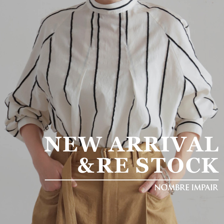 NOMBRE IMPAIR�i�m���u�� �A���y�[���j�̃V���b�v�j���[�X�u�yNEW IN�z���T�̐V�쁕�ē��ׁbNOMBRE IMPAIR�v