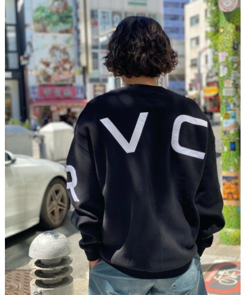 RVCA キッズ BIG RVCA HOODIE パーカー【2023年秋冬モデル】/ルーカ