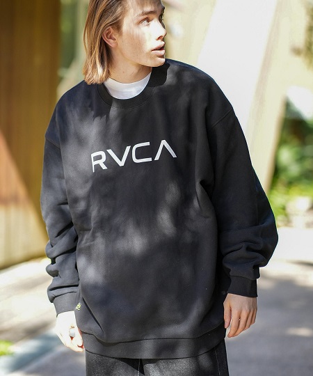 セール】RVCA メンズ SCRIPT ZIP トレーナー【2023年秋冬モデル 