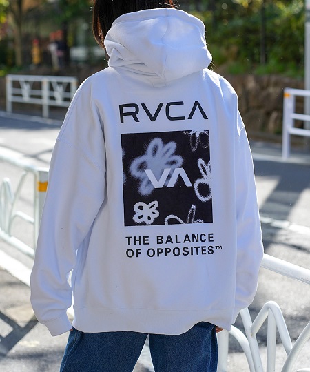 RVCA メンズ FAKE RVCA HOODIE パーカー【2023年秋冬モデル】/ルーカ