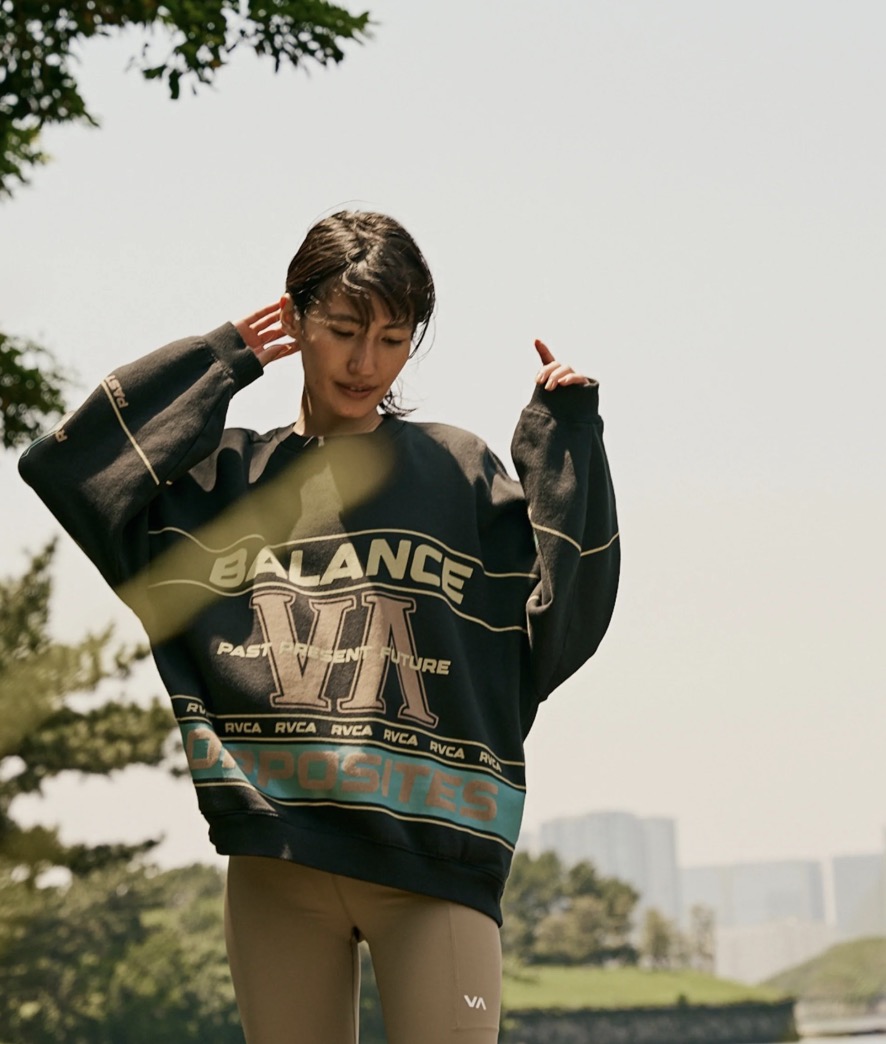 RVCA メンズ BIG RVCA SS RASHGUARD ラッシュガード