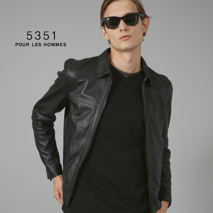 5351 POUR LES FEMMES - 5351 Pour Les Femmes レザージャケット