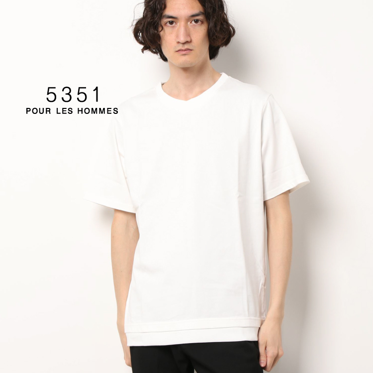 新品！◆5351 POUR LES HOMMES 半袖Tシャツ◆