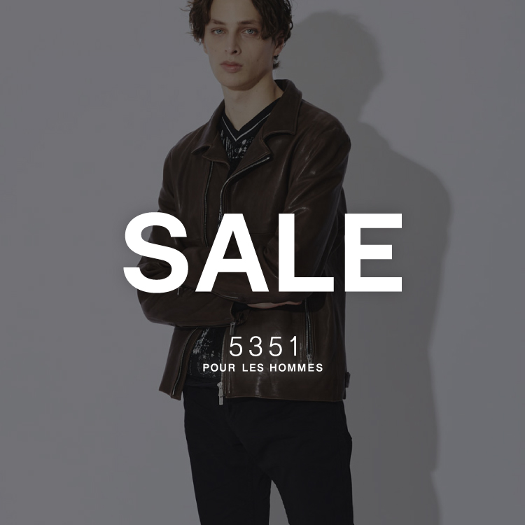 5351POUR LES HOMMES｜5351プール オムのトピックス「【速報】SALE人気 