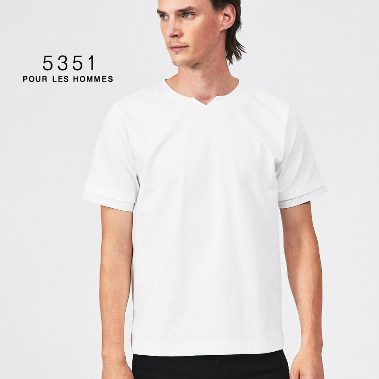 国産正規品5351カットソー Tシャツ/カットソー(七分/長袖)