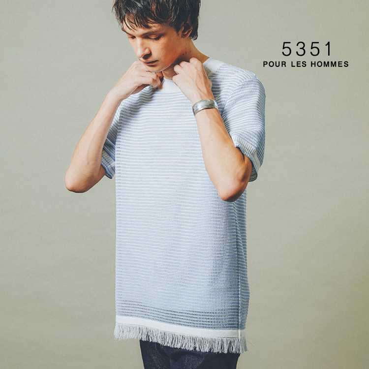 5351POUR LES HOMMES　コンチョ付き　フリンジ 5351POUR LES HOMMES コンチョ付き フリンジ（5351POUR LES