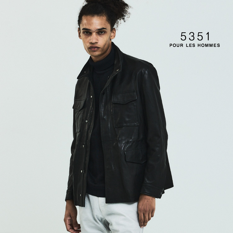 5351 M-65レザージャケット 5351POUR LES HOMMES｜5351プール オムのトピックス「【25A/W】M
