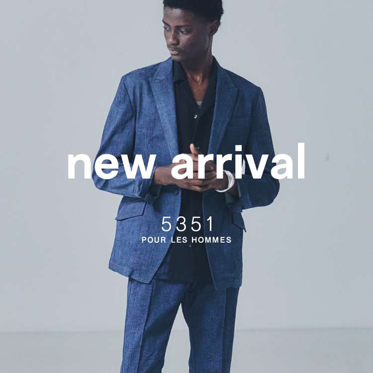 5351POUR LES HOMMES�i5351�v�[�� �I���j�̃V���b�v�j���[�X�u�Җ]�̓��ׁI9�I���X�X�g���b�` �f�j�� �Z�b�g�A�b�v �v