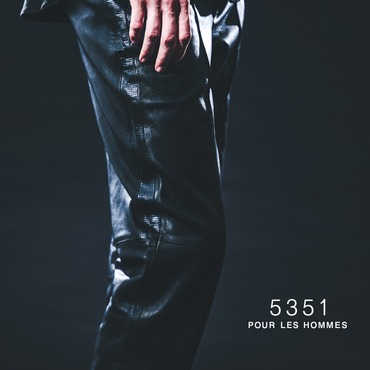 5351POUR LES HOMMES�i5351�v�[�� �I���j�̃V���b�v�j���[�X�u���U�[���L�̏d���� �v