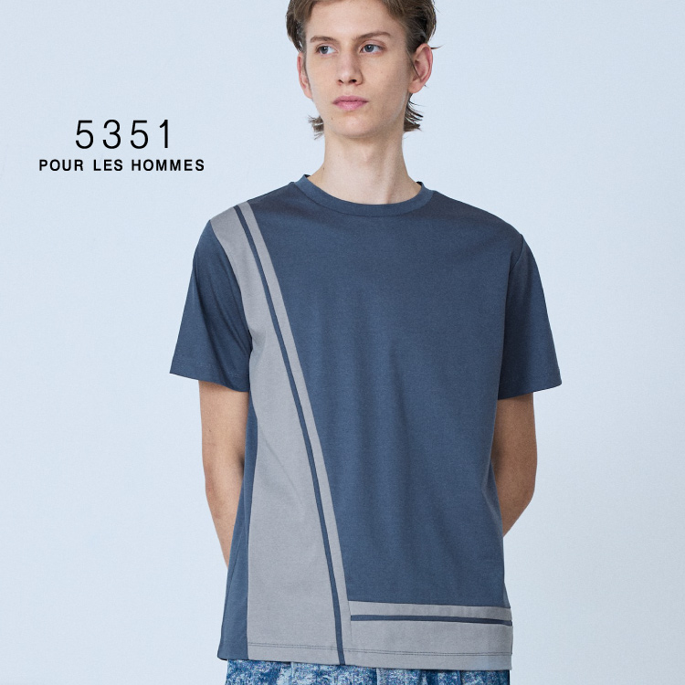 5351POUR LES HOMMES�i5351�v�[�� �I���j�̃V���b�v�j���[�X�u�ꖇ�Ŏ���ɂȂ�f�U�C��T�V���c�v