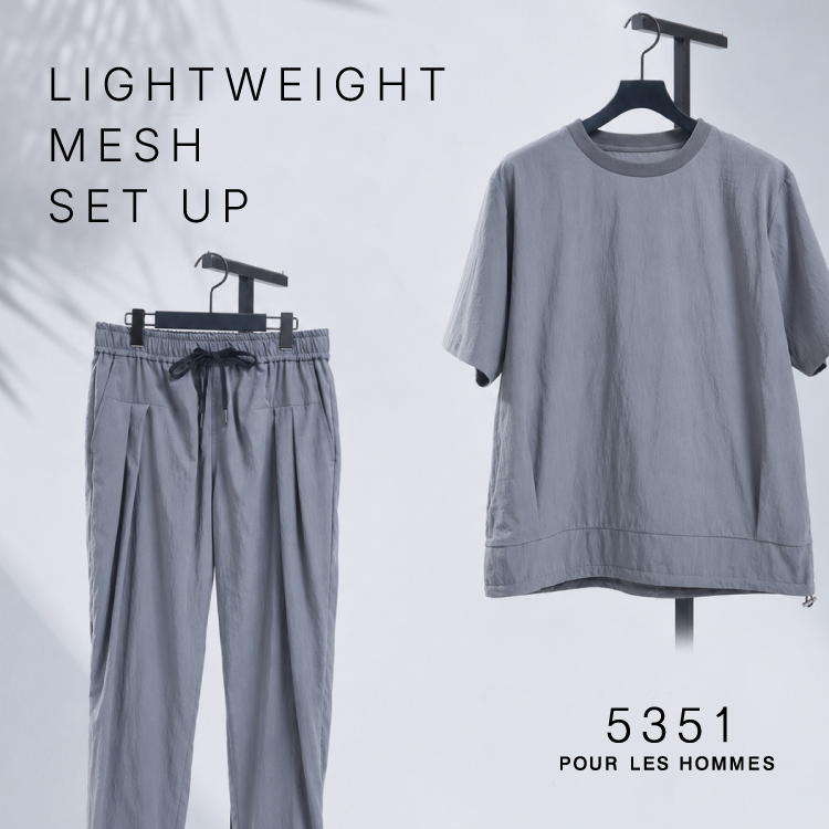 5351POUR LES HOMMES�i5351�v�[�� �I���j�̃V���b�v�j���[�X�u�Ă��y�₩�Ɋy���ށA��l�̃Z�b�g�A�b�v�B�v