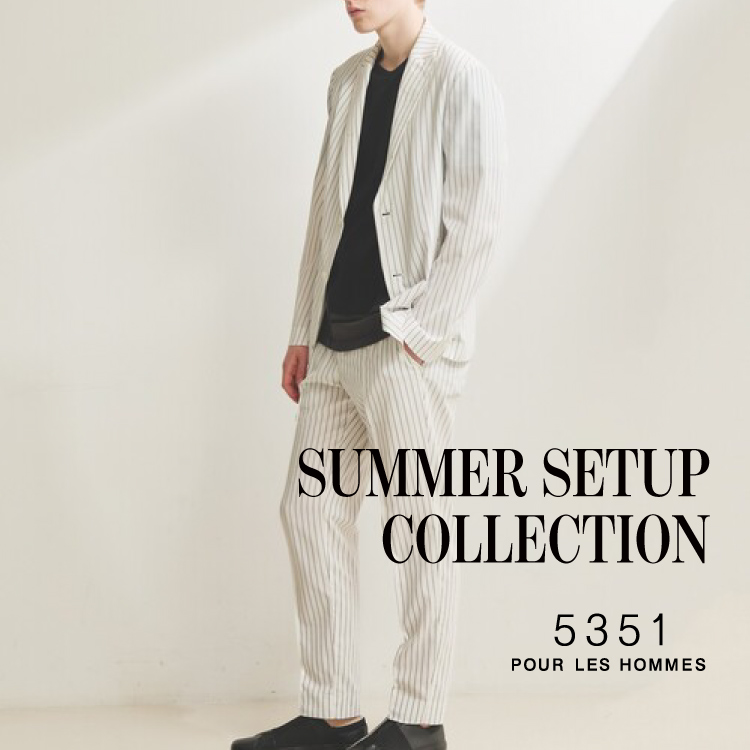 5351POUR LES HOMMES�i5351�v�[�� �I���j�̃V���b�v�j���[�X�uSUMMER SETUP COLLECTION �v